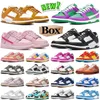 Panda Triple Pink Designer Shoes Heren Trainers Duif Medium Olive Gray Fog vrouwen Men Outdoor Sports sneakers wandelen GAI-maat 36-47 met doos