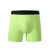 Unterhose EUR Größe Unterwäsche Herren Boxershorts Baumwolle Langbeinige Boxershorts Atmungsaktive Herrenhöschen Calzoncillos Hombre Ropa Interior