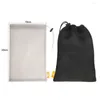 Storage Bags Portable Nylon Mesh Bag Anti-fouling Dust-proof Scratch-resistant Protective For Gadgets Phone Cable Pad