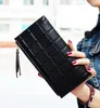 Wallets Women Fashion Big Capacity Ladies Long Purses High Quality Soft Leather Feminia Luxury Double Zipper Hasp Clutch Bag