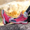 Outdoor Sneakers Women 2023 Winter Plush Shoes Autumn Womens Camping Sneakers Shoes Plus Size 35-43 Slip-on Trekking