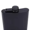 Hip Flasks 6-8oz Black Warrior Portable Flacon Mat Pratique En Acier Inoxydable Bouteille De Vin En Plein Air Voyage Conteneur Cadeau