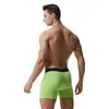 Underpants EUR Size Underwear Men Boxers Cotton Long Leg Boxer Shorts Breathable Male Panties Calzoncillos Hombre Ropa Interior