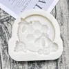 Nieuwe honingraat Bee Daisy Silicone Sugarcraft Mold Resin Tools Cupcake Baking Mold Fondant Cake Decorating Tools