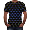 Hommes T-shirts Hommes Style D'été 3d Imprimé Manches Courtes Mode Confort Top Vêtements Designer Plus La Taille Drop