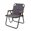 Mobilier de camping Chaise pliante d'extérieur Portable Ultraléger Camping Pêche Pique-nique Plage Jardin Relaxation