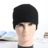 Gorros grisões/caveira tampas para chapéus para inverno gordear gordez screnlies de malha quente homem espesso preto cinza cor branco