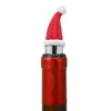 Christmas party decoration red wine stopper Wine preservation stopper cross border popular zinc alloy Christmas hat resin