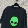 Designer nouvelles femmes t-shirt Shirt High Version Correct Classic Nightlight Alien T-shirt Couple's Same Style