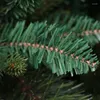 L'arbre de décorations de Noël a mélangé l'aiguille de pin de PVC de PE de cryptage automatique