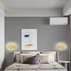 벽 램프 클라우드 램프 쉐이드 LED 현대 조명 경계 실내 조명 홈 장식 거실 침실 침대 침대 옆 고정