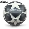 BANDS Brand MINSA de alta qualidade A Standard Soccer Ball PU Soccer Ball Treinando bolas de futebol Tamanho oficial 5 e tamanho 4 BAL 230428