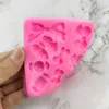 New MNYB 1pcs Bow Knot Resin Art Molds Silicone Fondant Mould Cake Decoration Tools Pastry Kitchen Baking Accessories Set