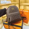 Factory wholesale ladies shoulder bag 4 colors street pop rivet backpack simple western letters fashion handbag contrast leather travel backpacks 546#