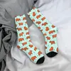 Men's Socks For Men Capybara-Pattern-Socks-4cbgzkjfh01 5% Spandex Clothes Funny Winter Middle Tube Men's