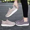 Women Shoes Flats Lace Up Sock Sneakers Women Spring Summer Pink Flat Ladies Loafers Flats Walking Zapatillas Mujer