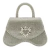 Umhängetaschen Strass Handtaschen für Frauen Clutch bag 2023 Neue Diamanten Geldbörse Weiblichen Crossbody Glänzende Kette Kristall Tote 230426