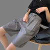Shorts femminile Lucyever Office coreano in mano Shorts for Women Fashion Double-Buttons High High High Long Long Long Long Long Woman Summer Cash Short 230428