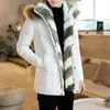 Men's Down 2023 Premium Brand Fashion Keep Warm Winter Add Jackets/Male High Quality Hoodie Casual Jackets Plus Size S-5XL