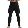 Men's Pants Men's Compression Sportwear Running Jogging Mens Bodybuilding Gym Workout Leggings Fitness Training Casual Tight