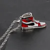 Hanger kettingen mode mini hiphop sneaker ketting coole kraag mannelijke straatstijl rapper schattige creatieve ketting