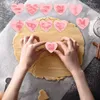 Stampi da forno Formine per biscotti di San Valentino 10 pezzi Stampo per biscotti a forma di cuore fondente Set di stampi per biscotti divertenti per torta fai da te