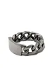 Far Fetch Shay Rings Brand Logo Ring Designer Luxury Fine Jewelry Black Gold ID Flat Link Ring