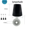 Supports de lampe E27 support de plafond avec abat-jour projecteur métal creux tige d'étirement longueur réglable Vintage lumière Base Cap châssis