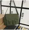 Вечерние сумки Cool Unisex Canvas Messenger Bag Vintage Brand Студент Случайный путевый плечо для мужчин 2023 Bolso Retro