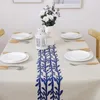 Borddukfläckbeständig Torka ren vattentät oljeförsät rektangel Dinner Party Protective Home Decoration PVC Matsal1