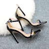 Women High Heel Shoes 2023 Summer Open Toe Sandals Sexy Leather Candy Color Pumps Womens Banquet Thin Heeled Shoes WSH3250