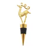 Julen Deer Christmas Snowflake Wine Stopper Party Creative Zink Eloy Wine Bottle Stopper