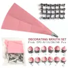 New 8/16/26 Silicone Pastry Bag Tips Kitchen DIY Cake Icing Piping Cream Decorate Tool Reusable Pastry Bag+Stainless Nozzle