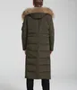 Męski rozmiar S-10xl płaszcz zimowej kurtki z futrzanymi wykończeniami z kapturem mężczyzn
