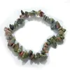 Strand 19cm Natural Crystal Stone Armband Women Gift Amthyst Turquoise Healing Design for Yoga