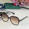 2023 women men high quality fashion sunglasses gold chain metal frame grey square glasses available with box