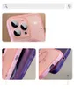 Custodia rigida di lusso con magnete trasparente per caricabatterie wireless Glitter trasparente con bling per iPhone 14 Pro Max 13 12 Pro Cover di moda coreana