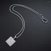 Pendant Necklaces Classic Chinese Character Traditional Culture Hip Hop Rap Style Jewelry Souvenir