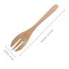 Dinnerware Sets Snack Set Bamboo Salad Hands Cookware Mixing Dinner Fork Spoon Server Bowl Utensils Serving Spaghetti Wooden