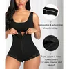 Intimo modellante da donna Fajas Colombianas Allenatore in vita Body Shaper Donna Guaine riduttive Cintura modellante Pancia piatta Cintura dimagrante Cerniera pancia