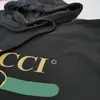 Italien designer tröjor g varumärke hög version höst vinter ny liten tryck grafisk fleece hoodie ins mode tränare par tröja hoodie transport 2-3 veckor
