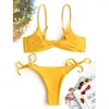 Damen Bademode Damen Badeshorts Damen Bandage Bikini Set Push-Up Brasilianischer Bügel BH Badeanzüge Zum Schwimmen Teenager Jungen
