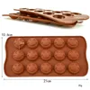 New Creativity Silikon Schokolade Fruktose Kuchen Backform Pudding Eis Gitter Süßigkeiten Formen Silikonform Smiley Herz Tier