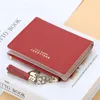 Wallets Women Wallet Small Cute Short Leather Zipper Purses Female Purse Clutch Women's Tassel Bag