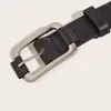 Belts 2023 Unisex Male Leather Belt Suitable For Women Jeans Fashion Mens Luxry Waistband Business Waist Canvas Strap Plus Size