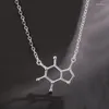 Ketens mode trendy dopamine gen hanger ketting lady ball collarbone sieraden cadeau 2023