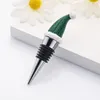 Christmas party decoration red wine stopper Wine preservation stopper cross border popular zinc alloy Christmas hat resin