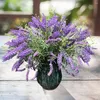 Decorative Flowers Artificial Lavender Fake Decorations Home Decor Gifts 3Pcs/Set Flower Decoration Bedroom Plants Wedding Weddding Room