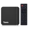 20шт Tanix W2 Android 11 TV Box Amlogic S905W2 Quad Core 4GB 64GB 32GB 16GB 2.4G 5G Dual Wifi Bluetooth 4.0 AV1