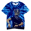 Camisetas masculinas DJ alemão Boris Brejcha Roupas 3D Impressão infantil Camisetas de praia de verão Harajuku meninos e meninas de manga curta